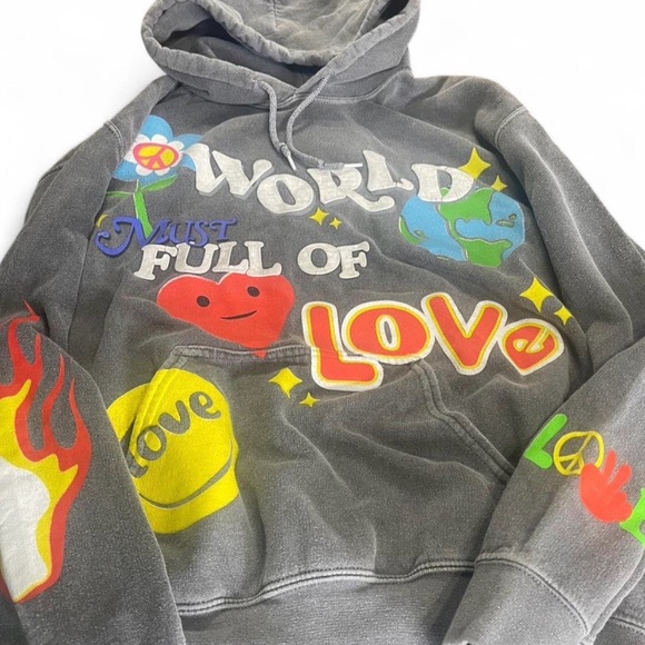 PacSun Grey Graphic Hoodie - Picture 3 of 3